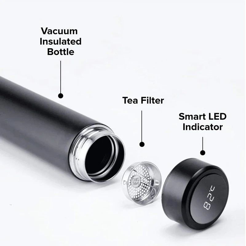 Smart Stainless Steel Water Bottle