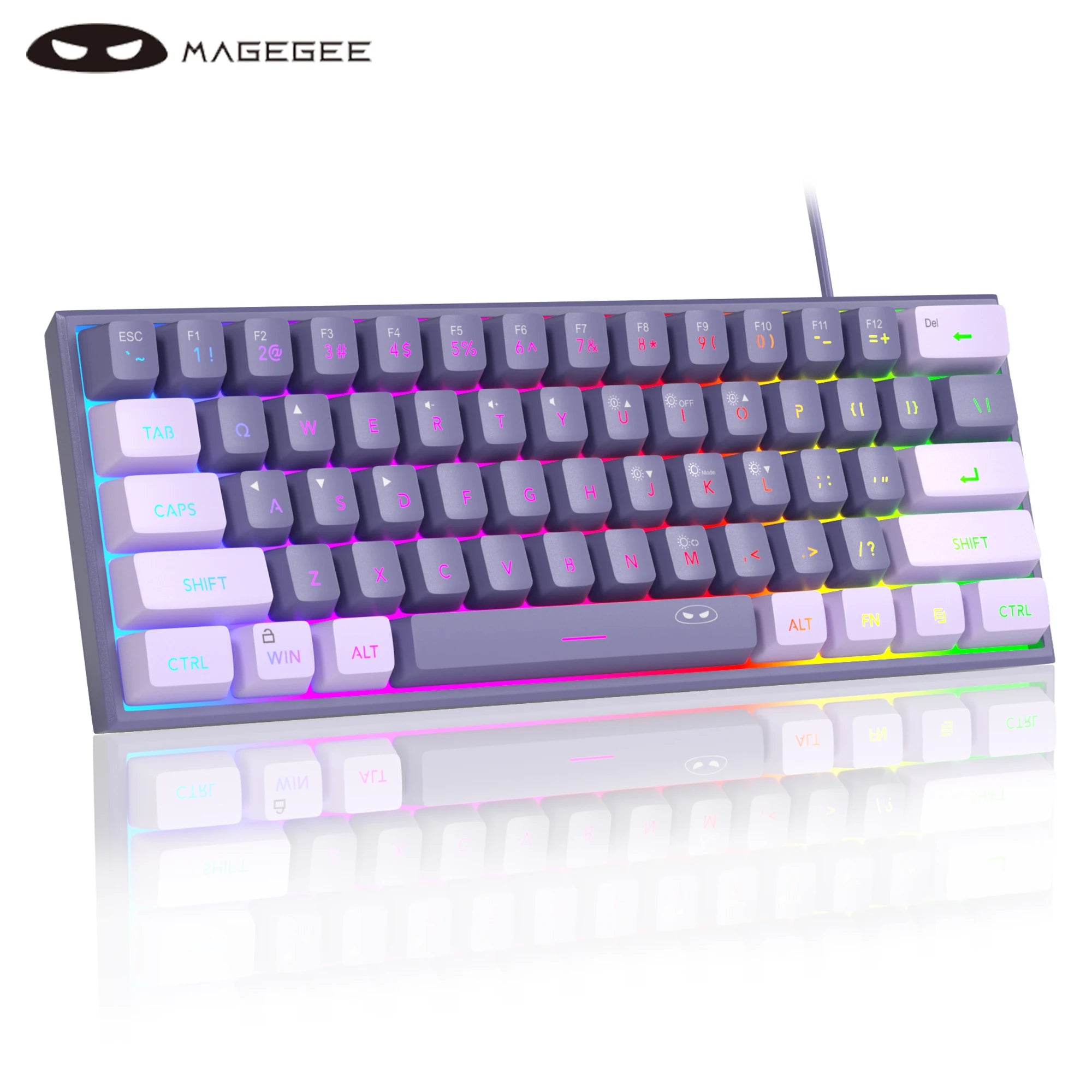 MageGee Mini 60% – Pocket RGB Gaming Keyboard