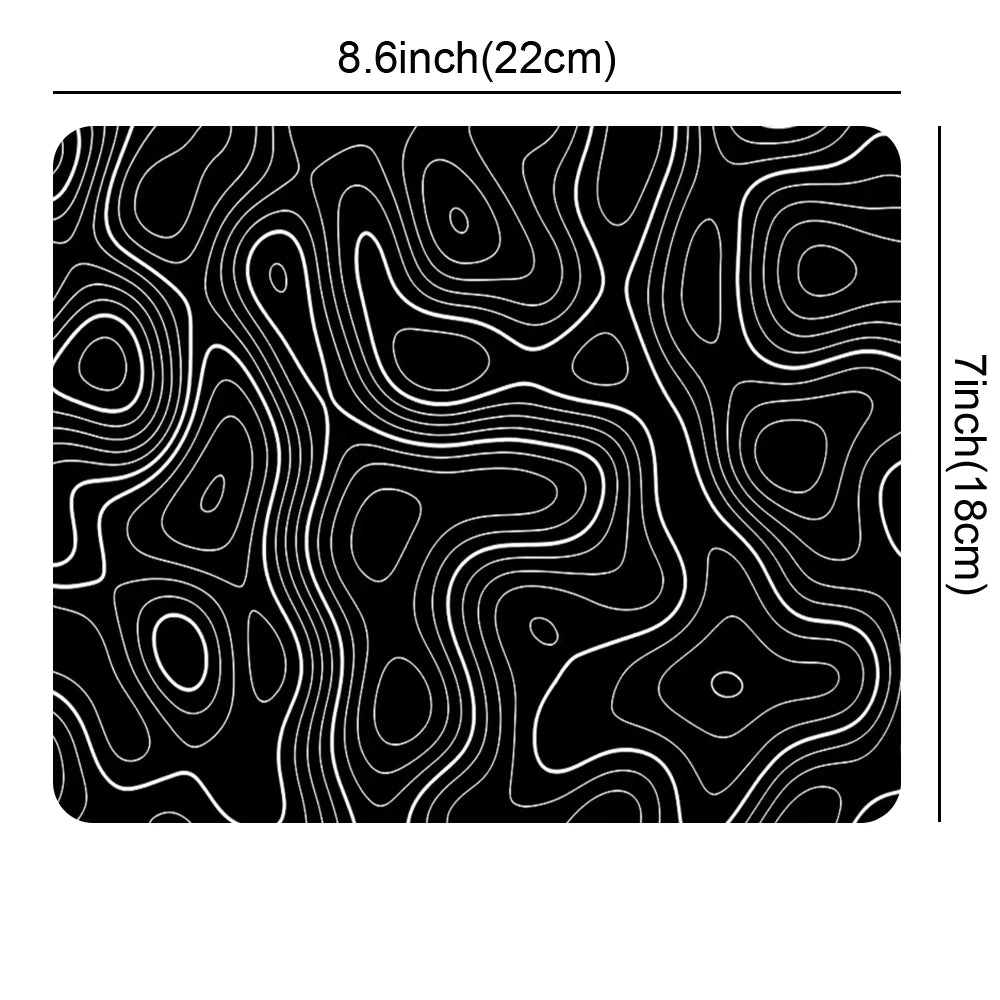 B-Smooth Extended Gaming Mouse Pad – Stitched-Edge, Non-Slip Rubber Base, Speed-Control Surface (12×24" / 16×36")