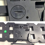 3D Floating LED Digital Clock – Auto-Dimming USB-C Desk Alarm