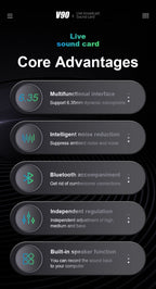 StreamStation BT – 4-Channel Gaming Audio Mixer with Bluetooth 5.0, Voice Changer & USB-C Plug-and-Play for PC/Phone Streaming