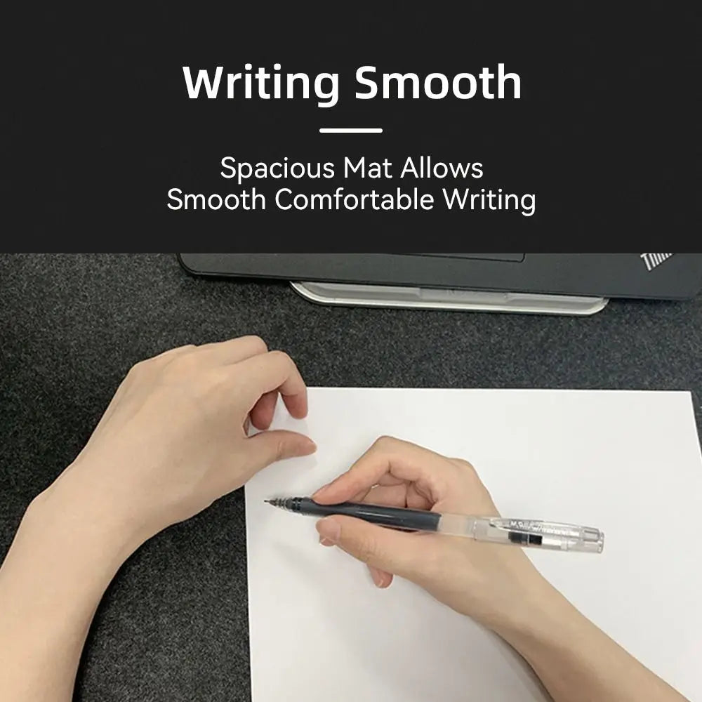 D-Felt Wool Desk Mat – Large Writing/Gaming Surface, Non-Slip Rubber Base, Scratch-Resistant, 3 mm Thick