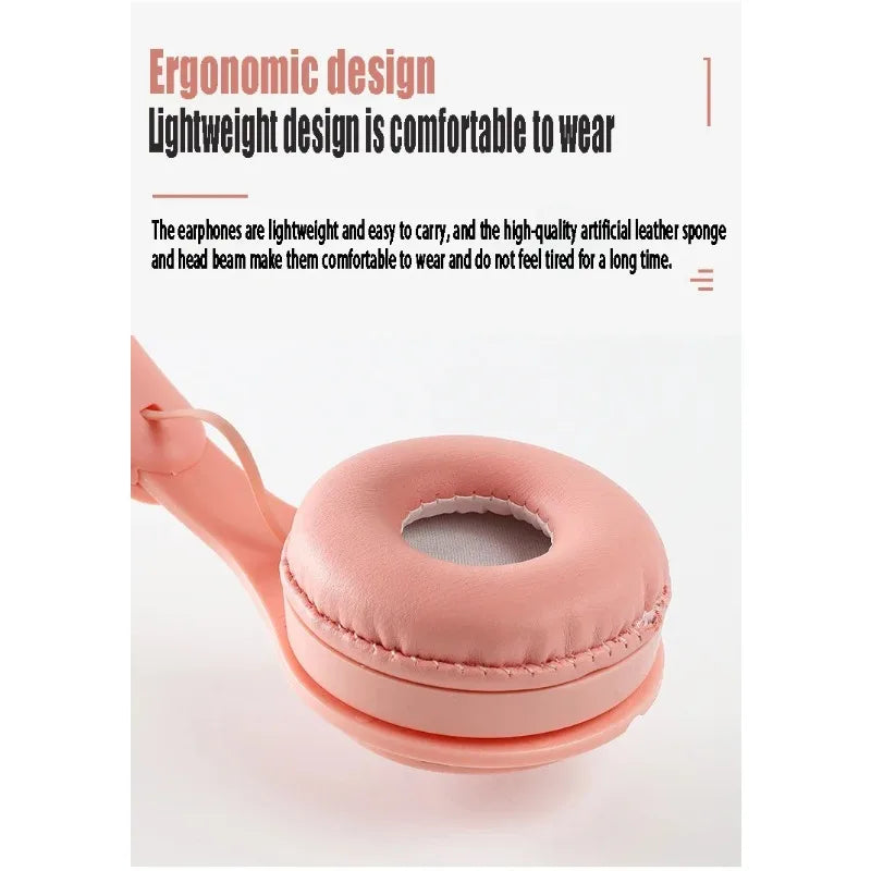 Y08 Bluetooth 5.3 Foldable Headset – 40 hr ANC Wireless Gaming & Music Over-Ear Phones, USB-C Quick Charge