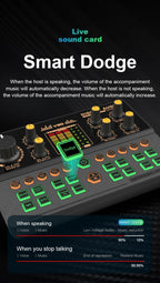 StreamStation BT – 4-Channel Gaming Audio Mixer with Bluetooth 5.0, Voice Changer & USB-C Plug-and-Play for PC/Phone Streaming