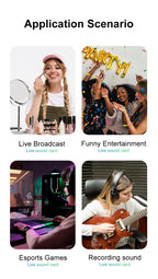 StreamStation BT – 4-Channel Gaming Audio Mixer with Bluetooth 5.0, Voice Changer & USB-C Plug-and-Play for PC/Phone Streaming