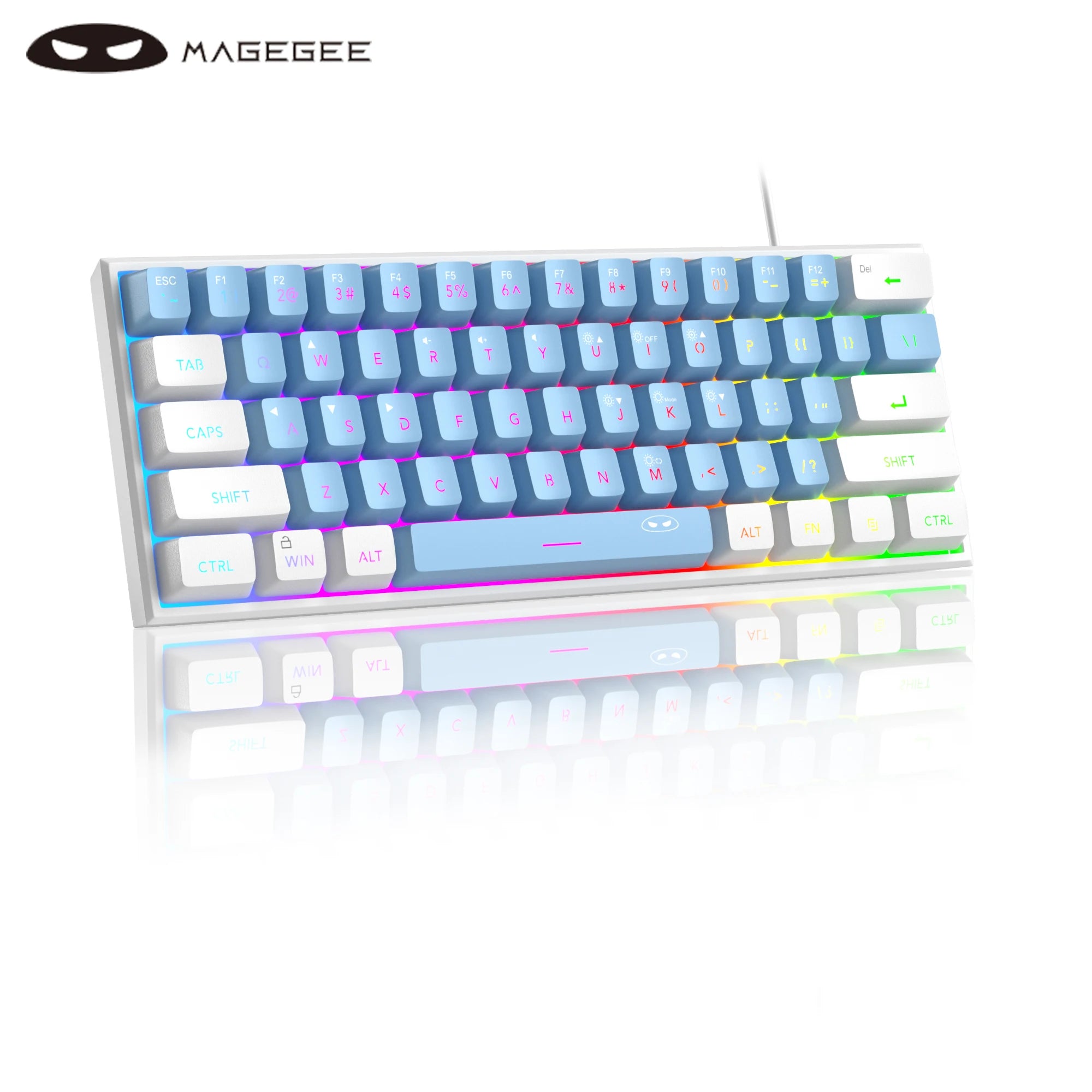 MageGee Mini 60% – Pocket RGB Gaming Keyboard