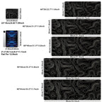 B-Smooth Extended Gaming Mouse Pad – Stitched-Edge, Non-Slip Rubber Base, Speed-Control Surface (12×24" / 16×36")