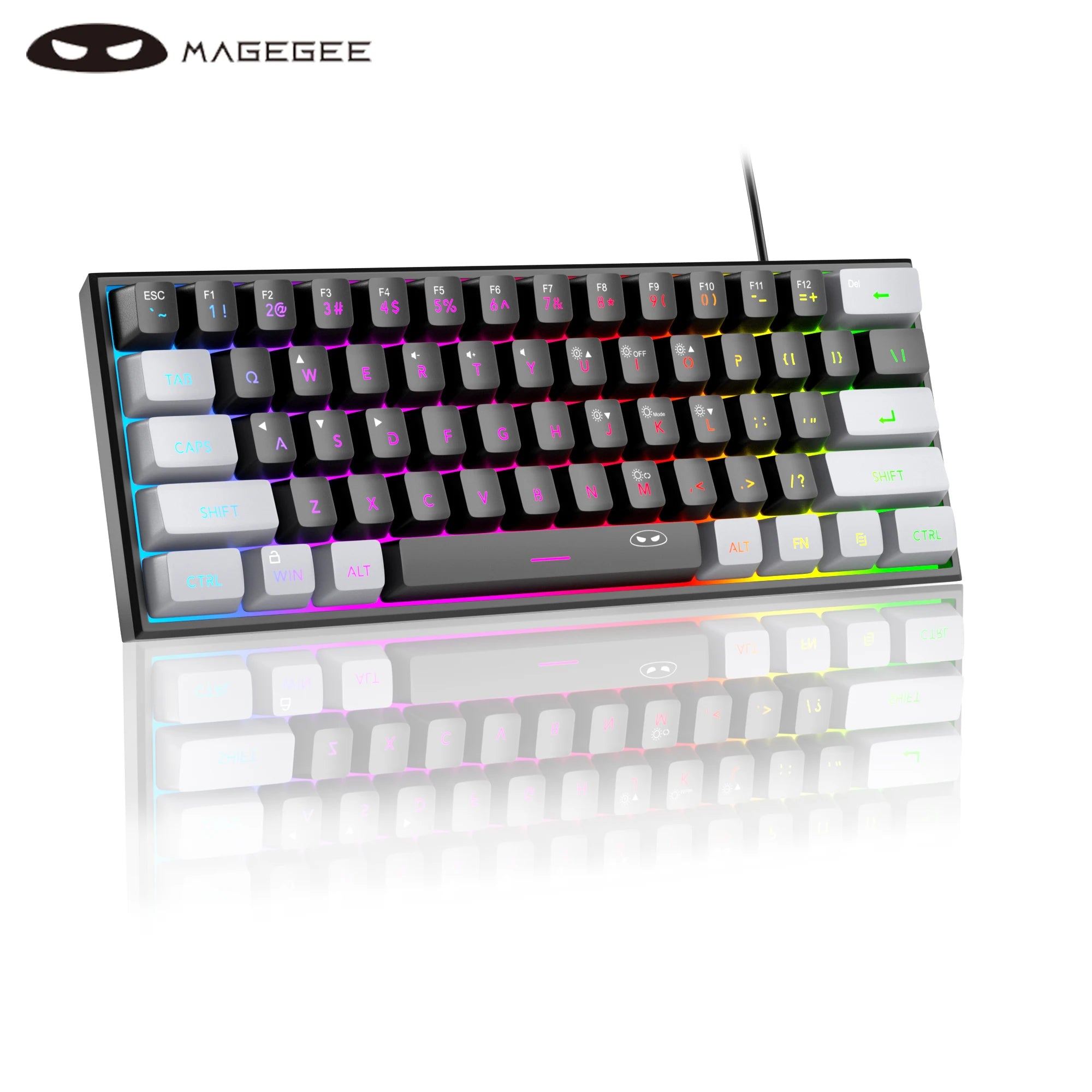 MageGee Mini 60% – Pocket RGB Gaming Keyboard